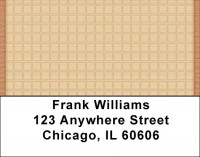 Textures In Fabric Address Labels | LBQBN-19