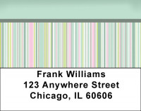 Designer Plaids, Dots And Stripes Address Labels | LBQBN-42