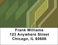 White Lines Address Labels | LBQBN-50