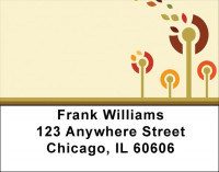 Simple Abstracts Address Labels | LBQBN-51