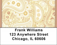 Paisley Prints Address Labels | LBQBN-64