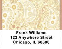 Paisley Prints Address Labels | LBQBN-64