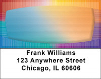 Spend It In Technicolor Address Labels | LBQBN-85