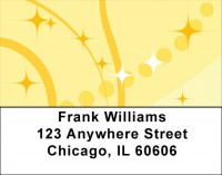 Circle Of Stars Address Labels | LBQBN-89
