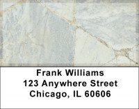 Made With Marble Address Labels | LBQBO-02