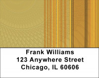 Lace And Stripes Address Labels