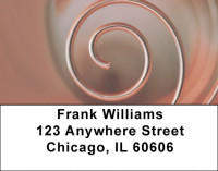 Swirls And Curls Address Labels | LBQBO-28