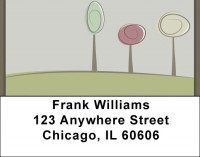 Winding Paths Address Labels | LBQBO-30