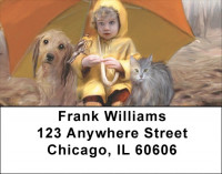 The Umbrella Address Labels | LBQBO-41