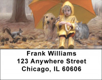 The Umbrella Address Labels | LBQBO-41