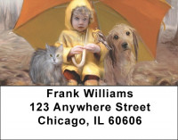 The Umbrella Address Labels | LBQBO-41