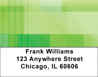 Geometric Jungle Address Labels | LBQBO-53