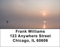 Early Morning Stillness Address Labels | LBQBP-02