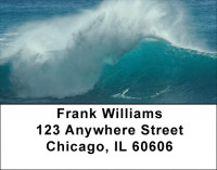 Giant Surf Is Up Address Labels | LBQBP-04
