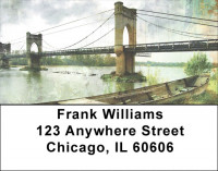 Bridge 'and Boat Address Labels | LBQBP-10