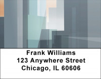 Skyscraper Skylines Address Labels | LBQBP-13