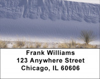 Shadows And Sand Dunes Address Labels | LBQBP-17
