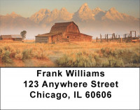 Misty Memories Of Mountain Ranch Address Labels