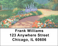 Manicured Gardens Address Labels