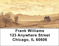 Scenic Watercolor Address Labels