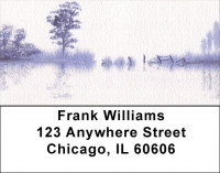 Scenic Watercolor Address Labels | LBQBP-44