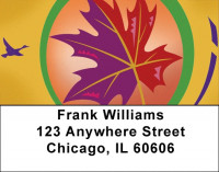 Images Of Fall Address Labels | LBQBP-72