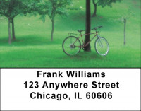 Summer Biking Address Labels