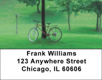 Summer Biking Address Labels | LBQBP-87