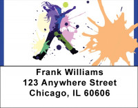 Paintball Splatter Address Labels | LBQBQ-41
