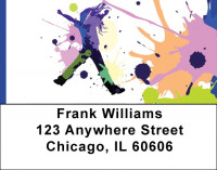 Paintball Splatter Address Labels | LBQBQ-41