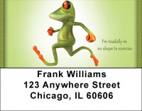 Toadally In Shape Address Labels