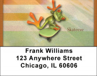 Skateboarding Address Labels | LBQBQ-47