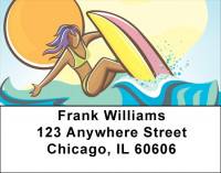 Catching The Wave Address Labels