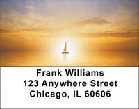 Sunset Sail Address Labels | LBQBQ-62