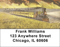 Prairie Fires Of The Great West Address Labels