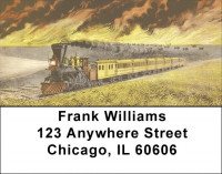 Prairie Fires Of The Great West Address Labels | LBQBQ-78