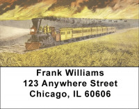 Prairie Fires Of The Great West Address Labels | LBQBQ-78