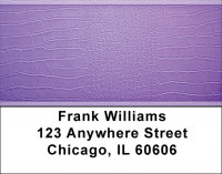Colorful Alligator Skins Address Labels | LBQBR-06