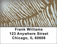 Pastel Zebra Address Labels | LBQBR-21