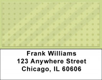 Classic Dotted Stripes Address Labels | LBQBR-37