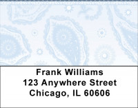 Classic Paisley Address Labels | LBQBR-39