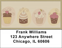 Remembering Grandmas Cupcakes Address Labels | LBQBR-47