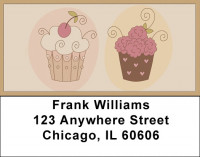 Remembering Grandmas Cupcakes Address Labels | LBQBR-47