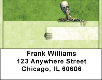 Girly Skull Fun Address Labels | LBQBR-59