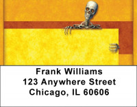 Girly Skull Fun Address Labels | LBQBR-59