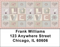 Love Quilt Address Labels | LBQBR-69