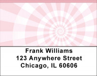 Pink Perspective Address Labels | LBQBR-79