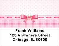Pink Ribbon Fun Address Labels