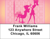 Girly Stylin' Address Labels | LBQBR-87