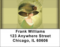 Vintage Hat Address Labels